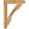 Ekena Millwork Olympic Craftsman Rough Sawn Bracket, Western Red Cedar, 4"W x 24"D x 32"H BKT04X24X32OLY04RWR - alternate 3